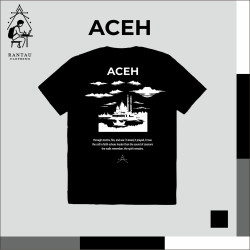 Kaos Rantau Black - Aceh Version