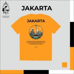 Kaos Rantau Orange - Jakarta Version