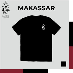 Kaos Rantau Black - Makassar Version