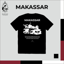 Kaos Rantau Black - Makassar Version