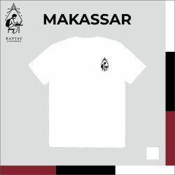 Kaos Rantau White - Makassar Version