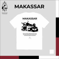 Kaos Rantau White - Makassar Version