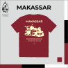 Kaos Rantau Maroon - Makassar Version