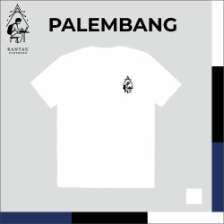 Kaos Rantau White - Palembang Version