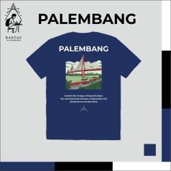Kaos Rantau Navy- Palembang Versionn